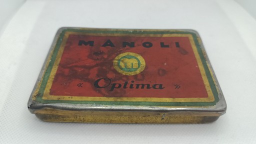 Zdjęcie oferty: Manoli optima stara puszka po papierosach