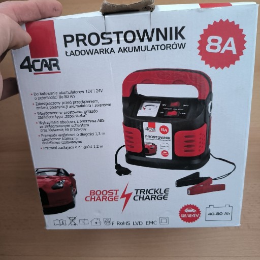 Zdjęcie oferty: 4CAR prostowniki 8A ładownia 