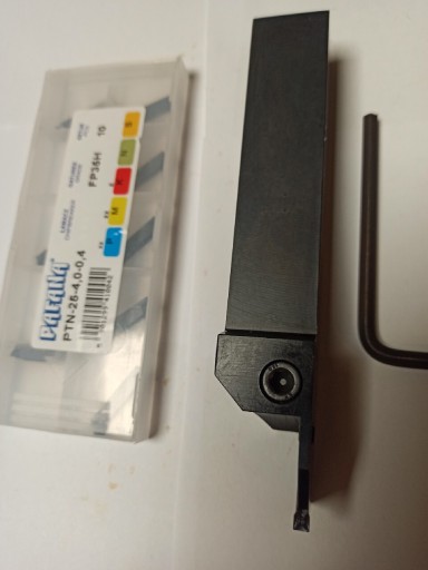 Zdjęcie oferty: Nóż Pafana GPR 2525M4 z płytkami PTN-25-4,0 do rowkowania / ucinania