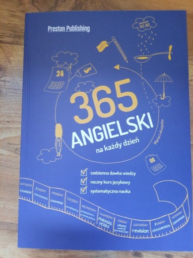 Zdjęcie oferty: Książka 365 Angielski na każdy dzień 