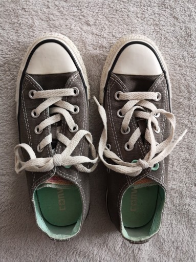 Zdjęcie oferty: Szare buty sportowe trampki Converse 35