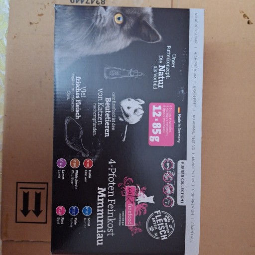 Zdjęcie oferty: Mokra karma dla kota Catz Finefood mix 12x85g