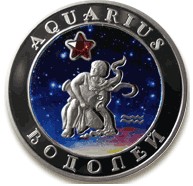 Zdjęcie oferty: 100 dram 2008 Armenia Znaki zodiaku Wodnik