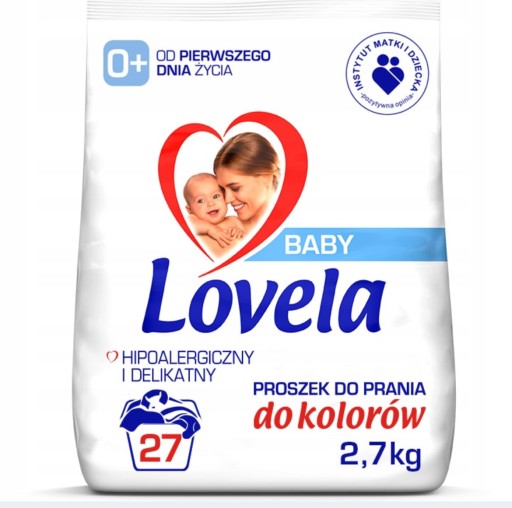 Zdjęcie oferty: Proszek Lovela pranie kolorów 2,7 kg 2,7 l