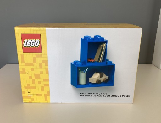 Zdjęcie oferty: Lego 4117 dwie półki czerwone 