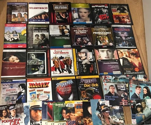 Zdjęcie oferty: Zestaw 100 dvd filmów z gazety - wydanie silim Zes