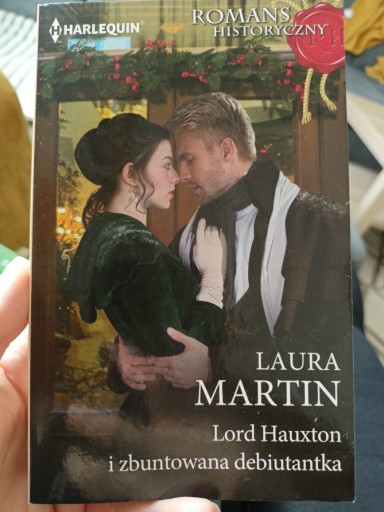 Zdjęcie oferty: Harlequin romans historyczny"Lord Hauxton i zbunt.
