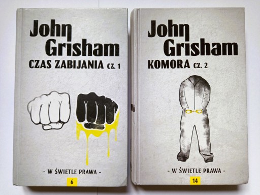 Zdjęcie oferty: JOHN GRISHAM - Czas zabijania + Komora - 2 TOMY