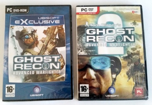 Zdjęcie oferty: Tom Clancy's Ghost Recon Advanced Warfighter 1 i 2