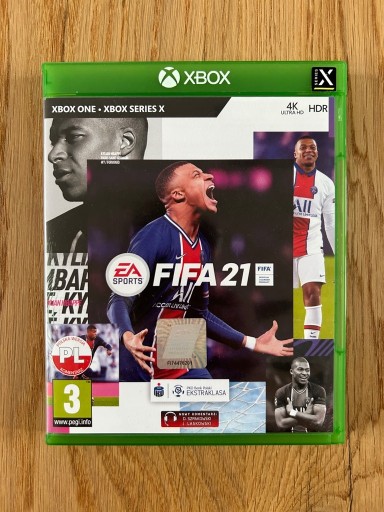 Zdjęcie oferty: FIFA 21 (Xbox One & Series X) PL - pudełko CD