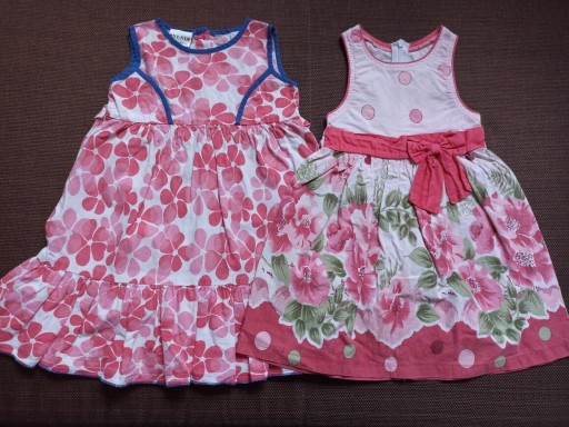 Zdjęcie oferty: 2 sukienki dla dziewczynki 92