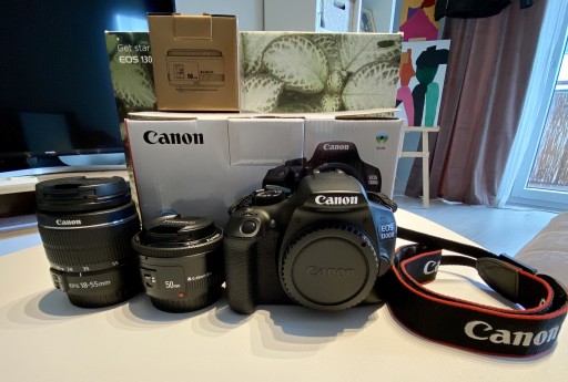 Zdjęcie oferty: Canon EOS 1300D zestaw