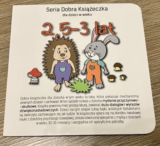 Zdjęcie oferty: Książeczka 2,5-3 lat