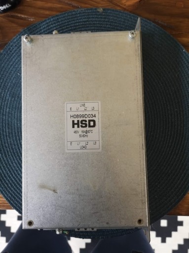 Zdjęcie oferty: RFI Filter 16A 3 fazy HSD 