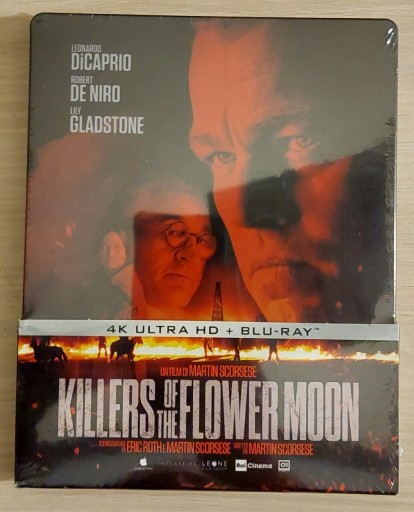 Zdjęcie oferty: Killers of the flower moon -  Steelbook - 4K - ENG