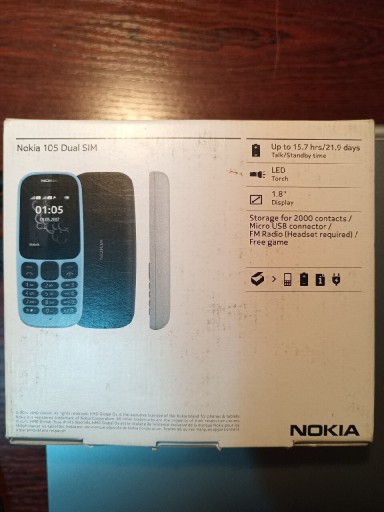 Zdjęcie oferty: Nokia 105 dual sim