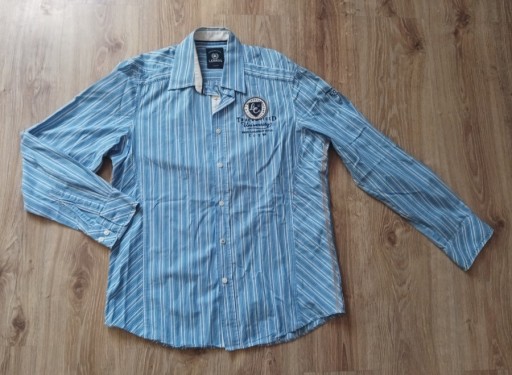 Zdjęcie oferty: Koszula męska niebieska paski Lerros M