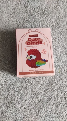 Zdjęcie oferty: Klocki ptaszek papuga Cute birds