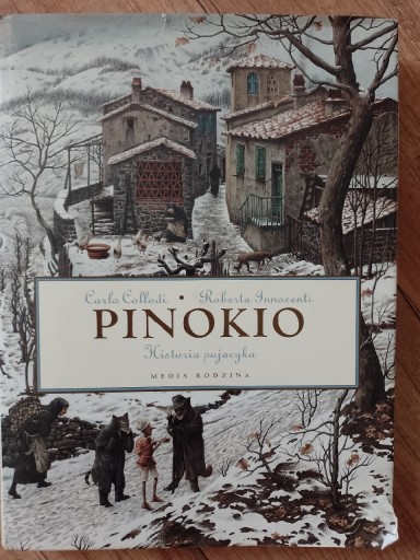 Zdjęcie oferty: Książka Pinokio w twardej oprawie z okładką 