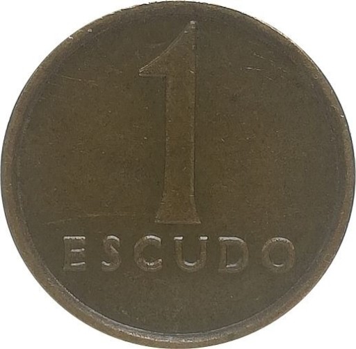 Zdjęcie oferty: Portugalia 1 escudo 1981, KM#614