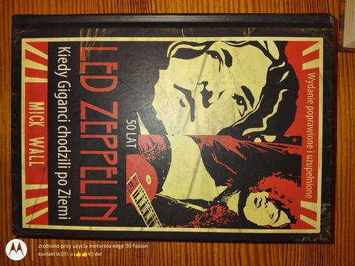 Zdjęcie oferty: Led Zeppelin Kiedy Giganci chodzili po ziemi Mick Wall