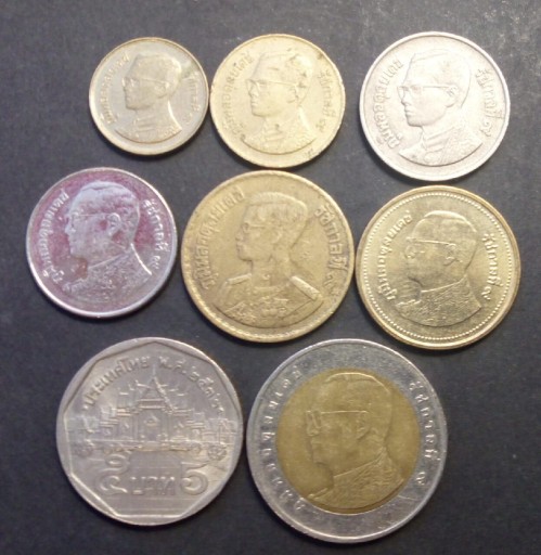 Zdjęcie oferty: Zestaw monet Tajlandia