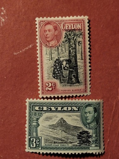 Zdjęcie oferty: Cejlon  1938-1949r          