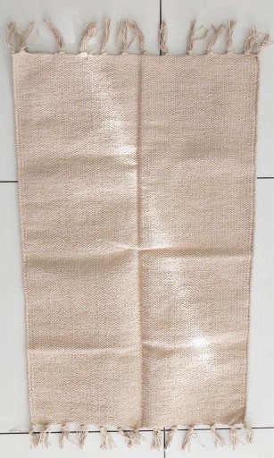 Zdjęcie oferty: Ręcznie tkany dywan z bawełny Agneta 80x50cm