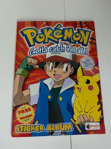 Zdjęcie oferty: Album Pokemon Merlin 1999r. Unikat Nowy