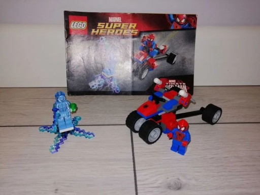 Zdjęcie oferty: Lego Super Heroes 76014 Trójkołowiec Pająka kontra
