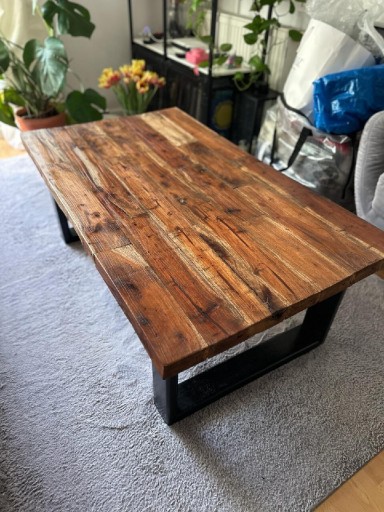 Zdjęcie oferty: Ława stół stolik kawowy drewniany dąb loft modern