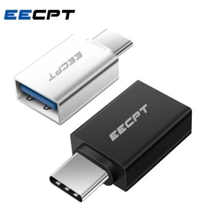 Zdjęcie oferty: Adapter OTG EECPT USB Typu C na USB 3.0, Srebrny