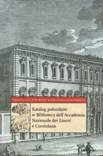Zdjęcie oferty: Katalog poloników Biblioteca Corsiniana