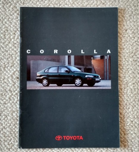Zdjęcie oferty: Prospekt Toyota Corolla 1992