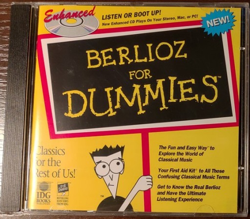 Zdjęcie oferty: Berlioz for Dummies CD (seria dla opornych)