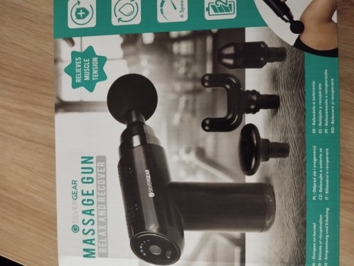 Zdjęcie oferty: Pistolet do masażu, Silver Gear.