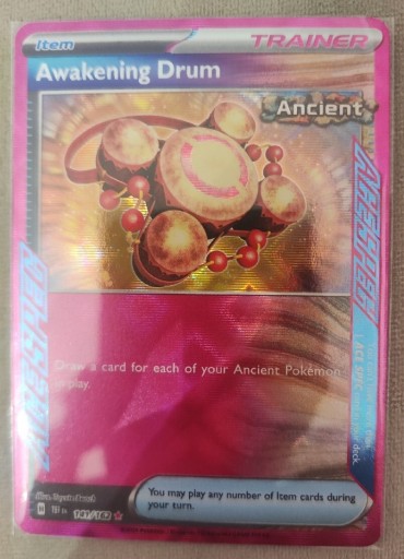 Zdjęcie oferty: Awakening Drum 141/162 temporal forces pokemon tcg