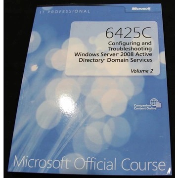 Zdjęcie oferty: Microsoft Official Course 6425C Microsoft Vol.2