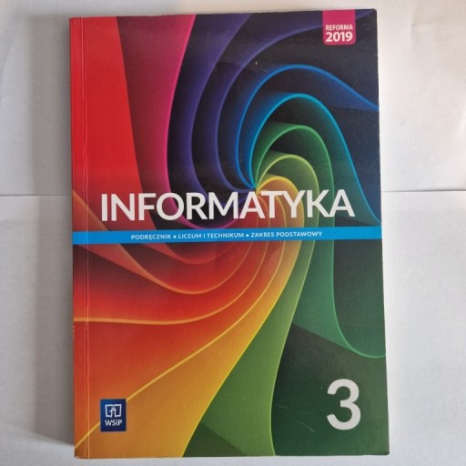 Zdjęcie oferty: Informatyka 3 Zakres Podstawowy