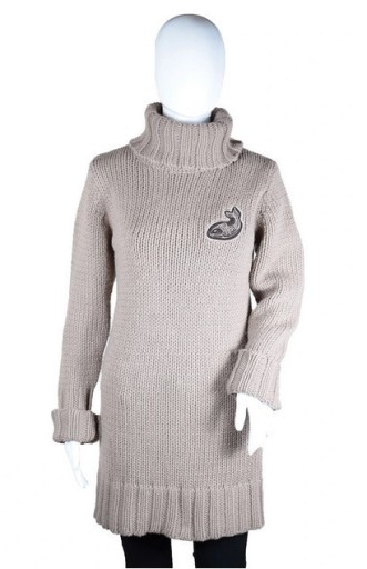Zdjęcie oferty: RESERVED Sweter sukienka z wełną r.L 
