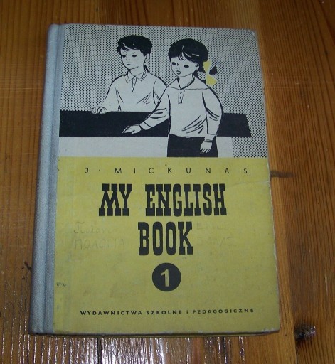 Zdjęcie oferty: JAN MICKUNAS - MY ENGLISH BOOK 1