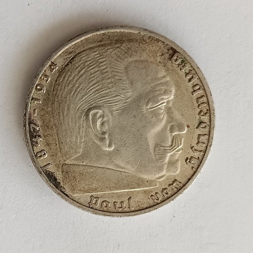 Zdjęcie oferty: Niemcy 2 marki 1939 r.  - srebro 