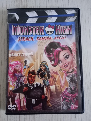 Zdjęcie oferty: Monster High strach, kameraakcja DVD 