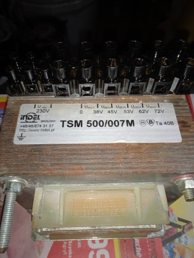 Zdjęcie oferty: Transformator dużej mocy TSM 500/007M