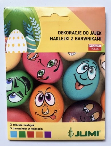 Zdjęcie oferty: Zestaw do dekoracji jajek NAKLEJKI Z BARWNIKAMI
