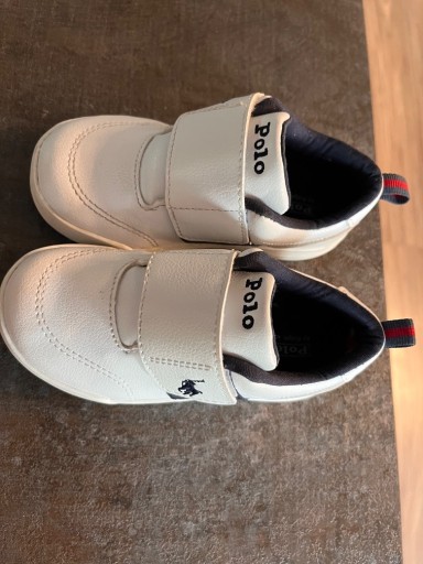 Zdjęcie oferty: Sneakersy białe dziecięce Ralph Lauren 25