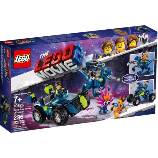 Zdjęcie oferty: Klocki LEGO Movie Terenówka Rexa 70826