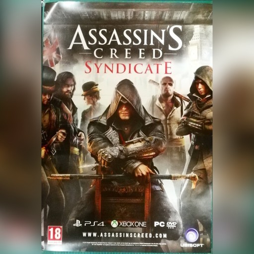 Zdjęcie oferty: Plakat z gry Assassin's Creed Syndicate 59,5x84