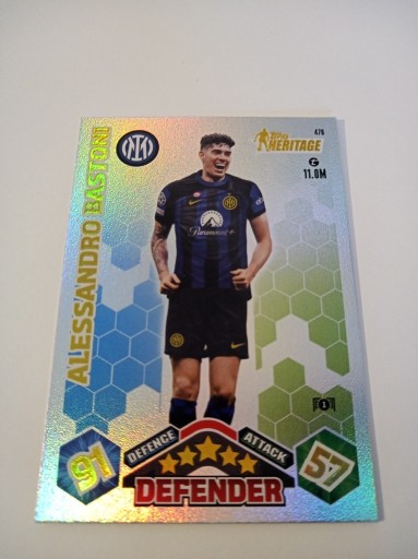 Zdjęcie oferty: Topps Match Attax 2023/2024 Heritage Bastoni