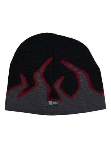 Zdjęcie oferty: Czarna czapka retro vintage płomień streetwear skate opium nike adidas